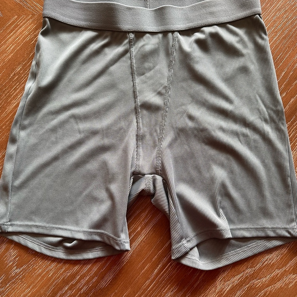 Classic Blue Ribbed Althleisure Set - Picture 3 of 4
